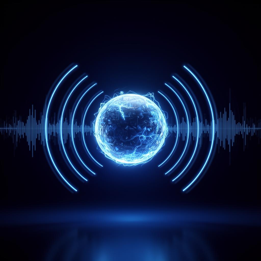 AI voice agent visualization